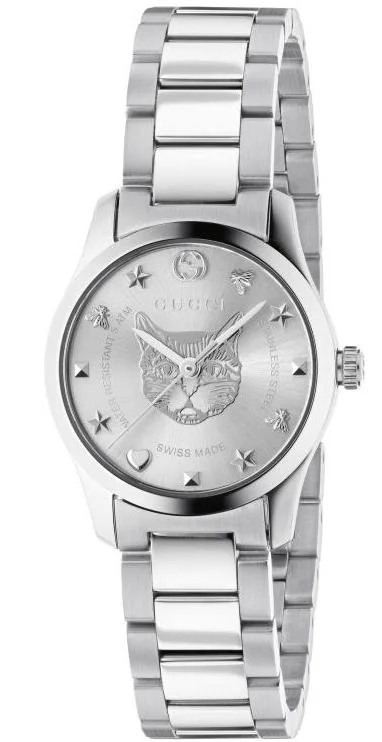 women's mechanical watches with concave design -Gucci G-Timeless
