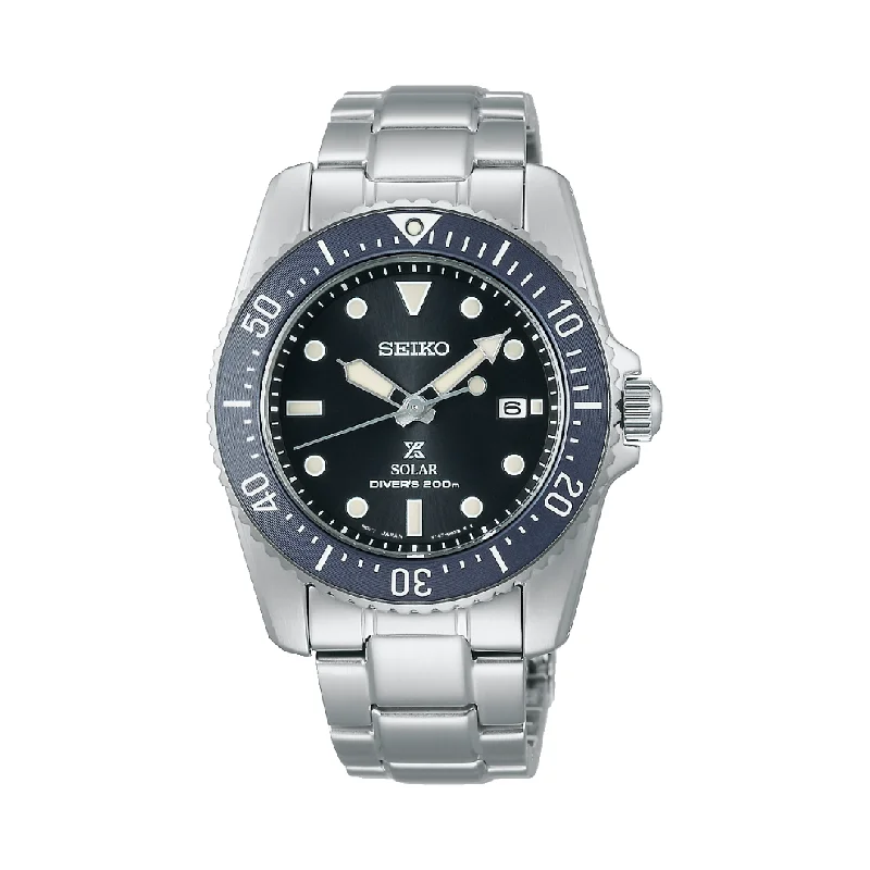 men's dive watches with spring drive movement -SEIKO PROSPEX SNE569P1 COMPACT SOLAR SCUBA DIVER MEN WATCH