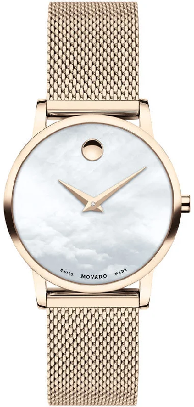 women's mechanical watches with solar display function -Movado Watch Museum Ladies