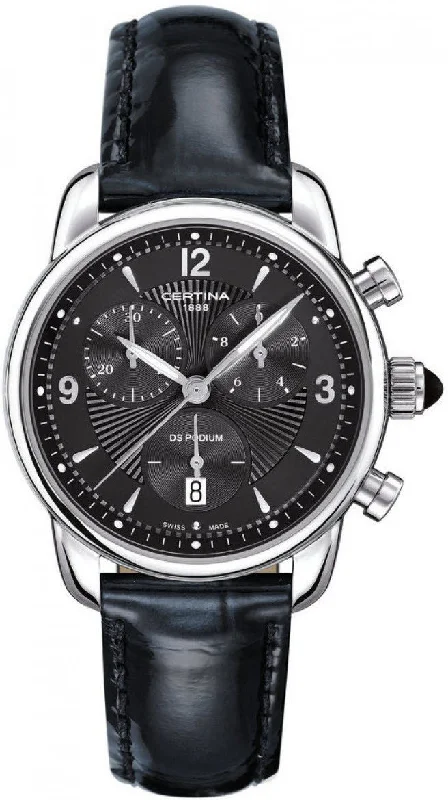 women's Certina cyclops design watches -Certina DS Podium Lady Chrono Quartz