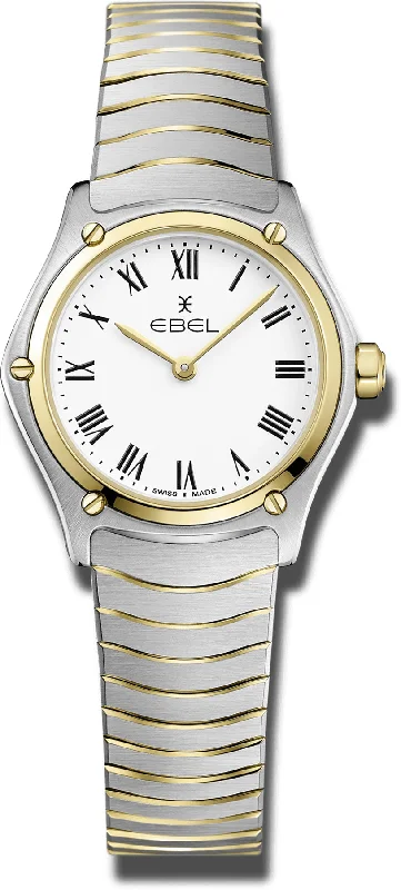 Ebel women's watches with exhibition case back-​Ebel Watch Sport Classic Ladies