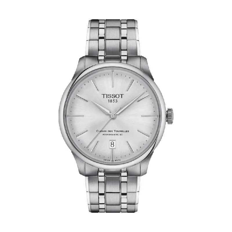 swiss-eta-movement dress-Chemin Des Tourelles Powermatic 80 39mm Silver