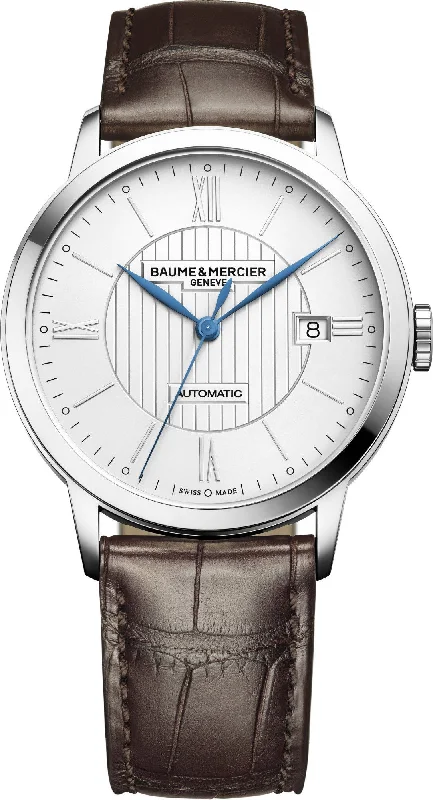 men's mechanical watches for casual wear -Baume et Mercier Classima