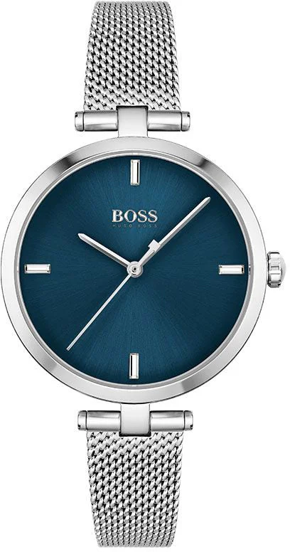 women's mechanical watches with gold accents -Boss Watch Majesty Ladies D