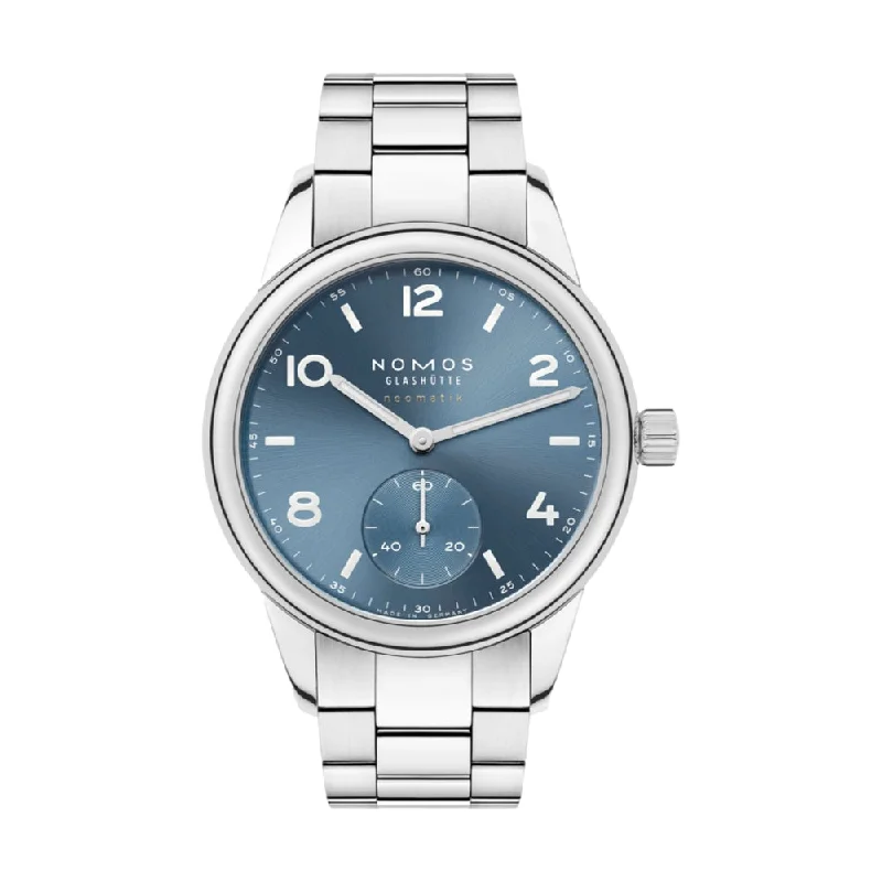 swiss-eta-movement dress-Club Sport Neomatik 37mm - Polar Blue on Bracelet