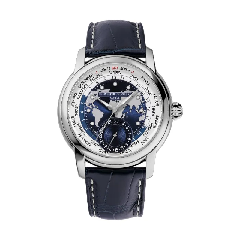 men's GMT watches with scratch-resistant design -CLASSICS WORLDTIMER MANUFACTURE