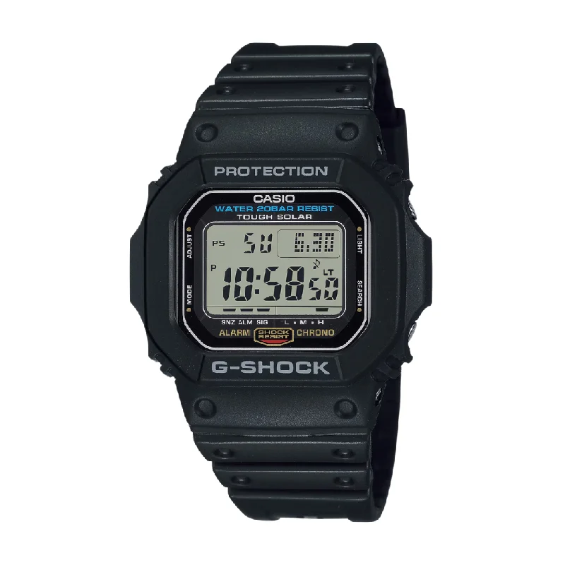 men's Cartier C3 SuperLuminova design watches -CASIO G-SHOCK G-5600UE-1DR DIGITAL BLACK MEN WATCH