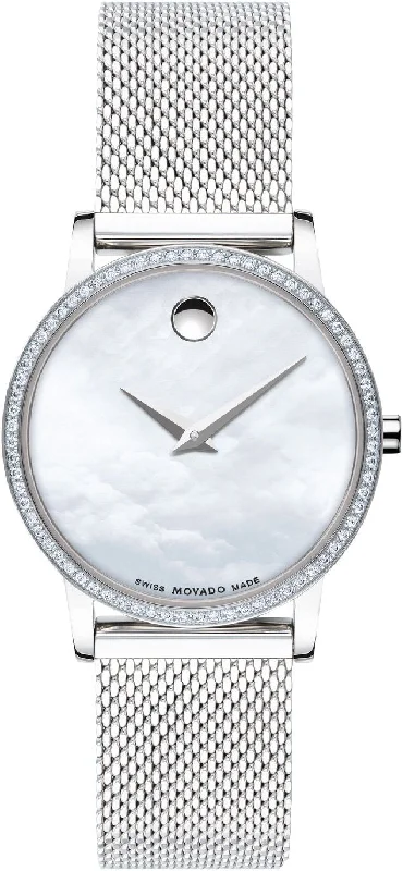 women's mechanical watches with flat design -Movado Watch Museum