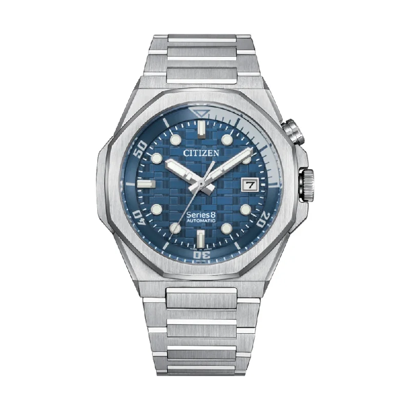 vintage-omega-dress-Series8 890 Automatic Blue