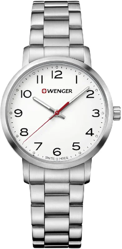 women's mechanical watches with stopwatch design -Wenger Watch Avenue Ladies D