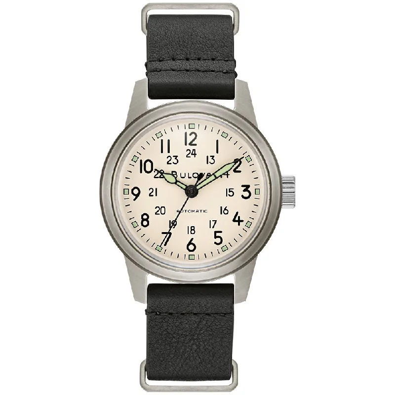 men's dive watches for surfing -Hack Watch Ivory Dial