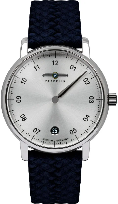 women's mechanical watches with Swiss SuperLuminova design -Zeppelin New Captains Line Ladies