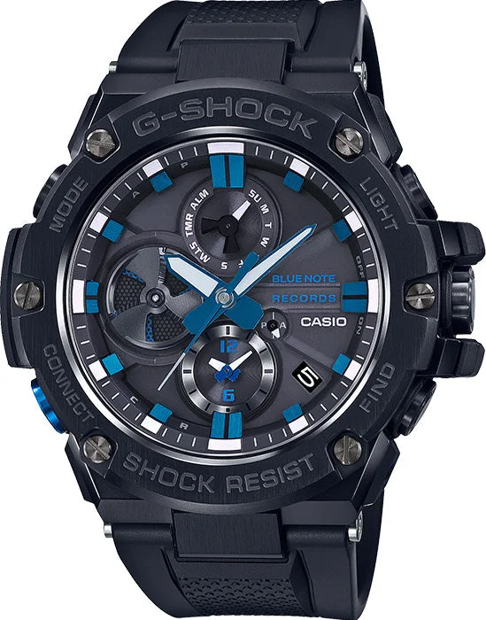 Smart Watches for Mens Timer Function-G-Shock Watch G-Steel Bluetooth D
