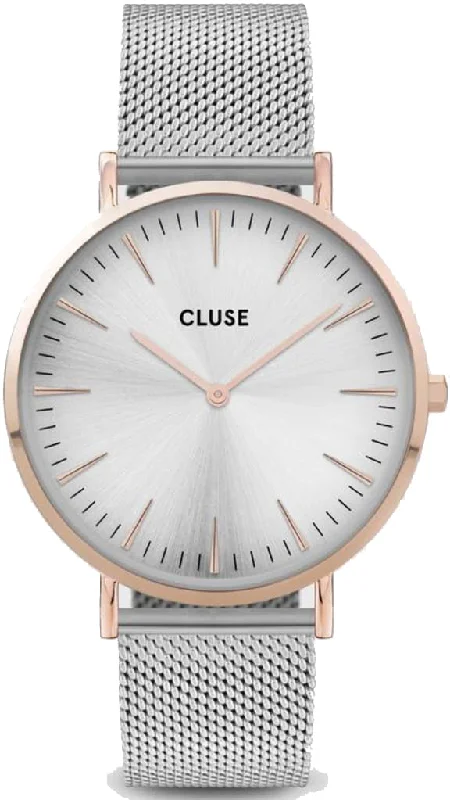 women's mechanical watches with SuperLuminova display -Cluse La Boheme Ladies