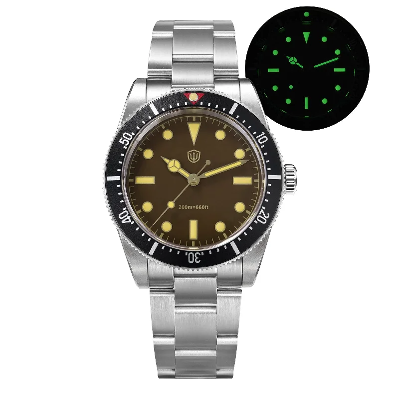 Brown Dial/Benz-hands