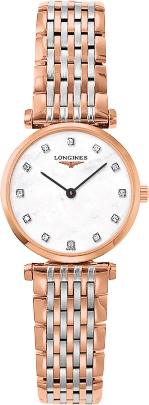 women's Longines with metal straps -Longines La Grande Classique de Longines Ladies