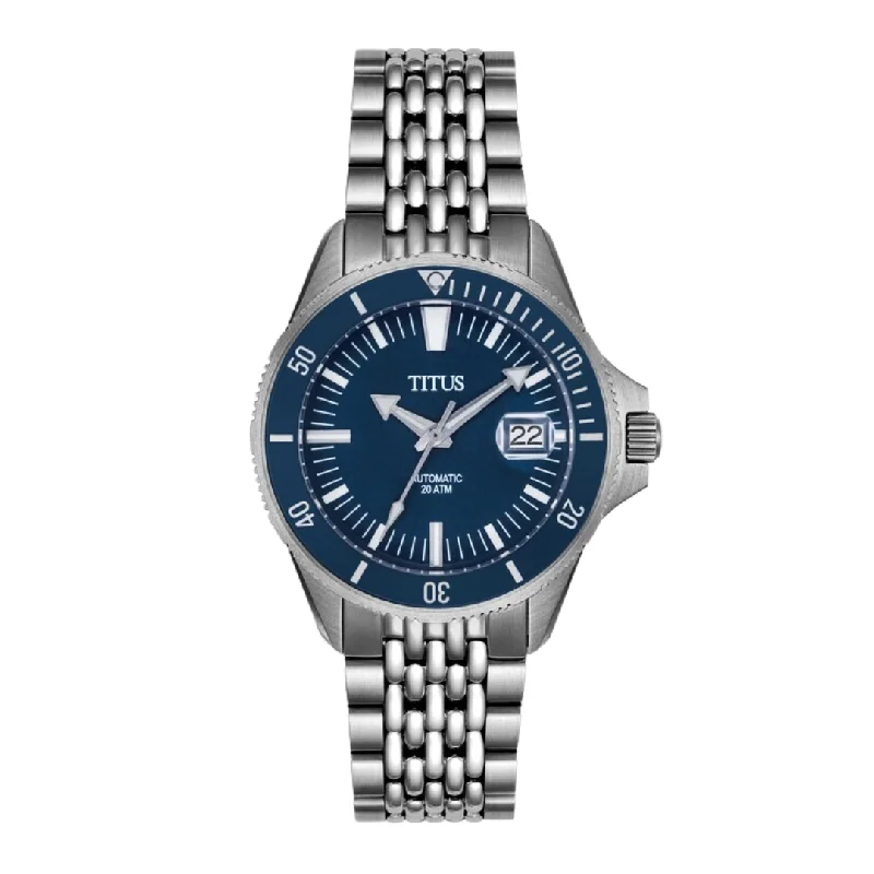 men's mechanical watches with kinetic design -SOLVIL ET TITUS VALOR W06-03250-002 3 HANDS DATE MECHANICAL MEN WATCH