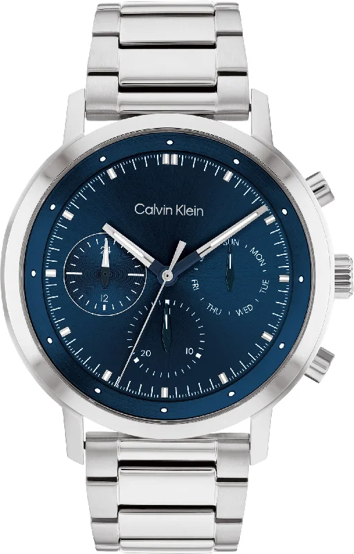 men's mechanical watches with stopwatch display -Calvin Klein Mens