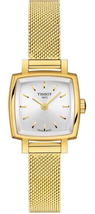 women's Tissot with leather straps -Tissot Lovely Square