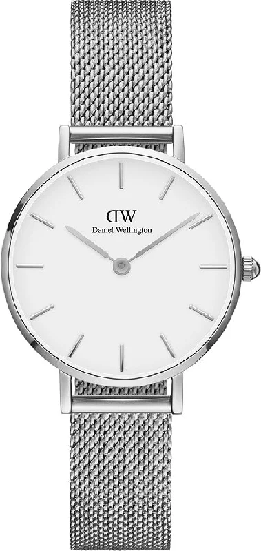 women's mechanical watches with custom engraving design -Daniel Wellington Watch Petite Sterling 28mm