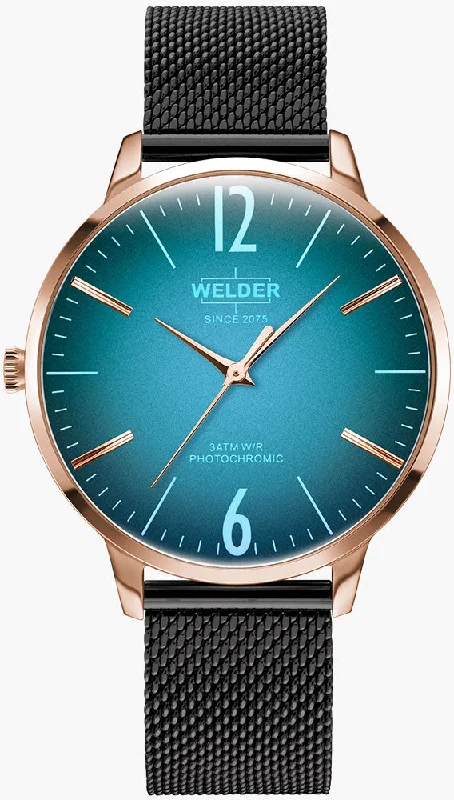 women's mechanical watches with alarm display -Welder Watch Slim