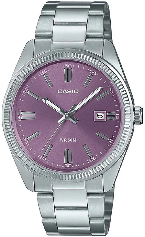 men's Cartier stopwatch design watches -Casio MTP Series