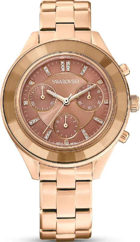 women's mechanical watches with mechanical display -Swarovski Octea Lux Sport