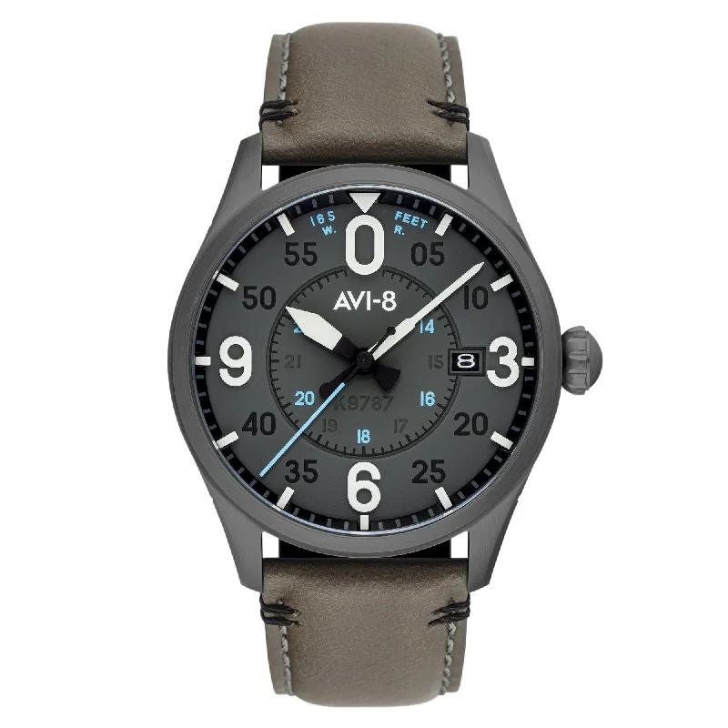 men's pilot watches with vintage style design -AVI-8 Spitfire Smith Automatic Salisbury