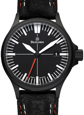 Men's Solar Powered Dress Watches-DK32 Black