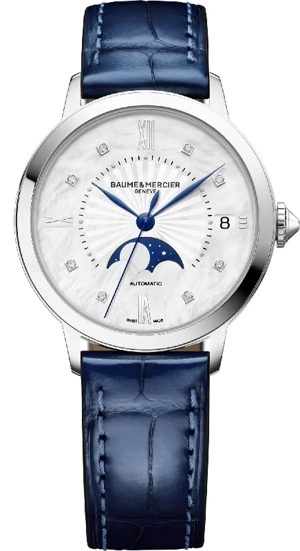 women's mechanical watches with compass function -Baume et Mercier Watch Classima Ladies
