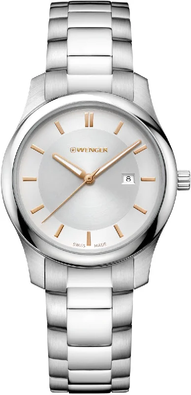 women's mechanical watches with special edition design -Wenger Watch City Classic D