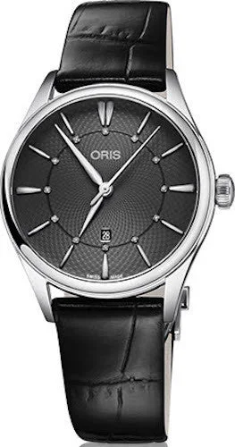 women's mechanical watches with mechanical design -Oris Watch Artelier Date