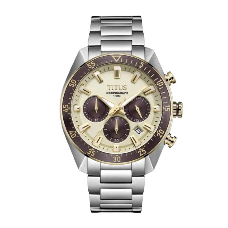 men's digital watches with chronograph display function -SOLVIL ET TITUS MODERNIST W06-03338-004 CHRONOGRAPH QUARTZ MEN WATCH