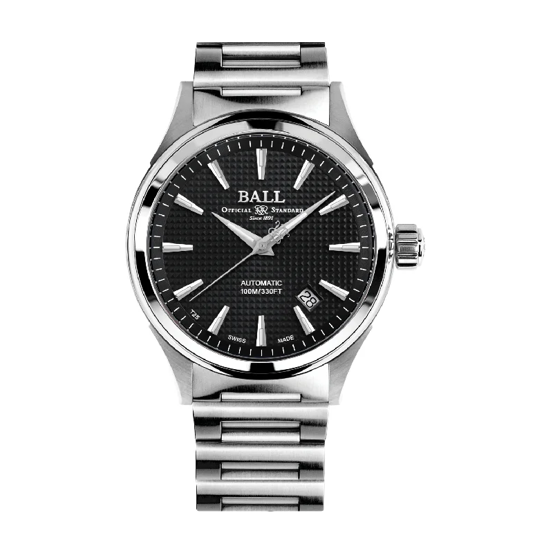 men's mechanical watches with mechanical design -BALL FIREMAN NM2098C-S5J-BK VICTORY MEN WATCH