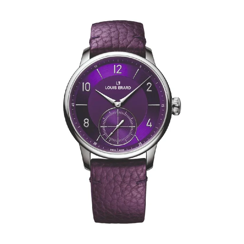 men's GMT watches with shock-resistant design -Excellence Petite Seconde Couleurs Violette men's GMT watches with shock-resistant design -Excellence Petite Seconde Couleurs Violette
