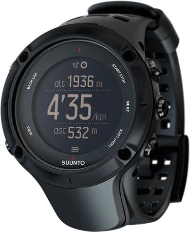 Smart Watches for Mens REM Sleep Tracking-Suunto Watch Ambit3 Peak Black