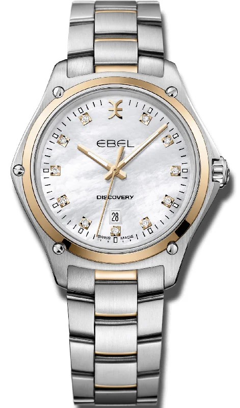 Ebel women's watches with scratch-resistant case-​Ebel Watch Discovery Ladies