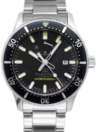 Men's Special Edition Dress Watches-Diver Black Pwr Rsv Ref. RK-AU0309B