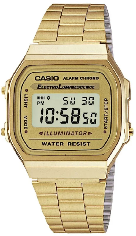 men's Cartier vintage style watches -Casio A168 Classic Illuminator