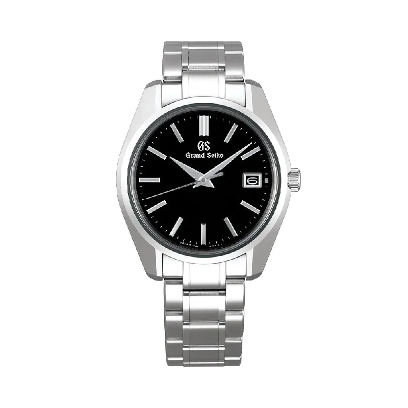 Middle-Eastern-luxury-SBGP003 Heritage Quartz 40mm - Black on Bracelet
