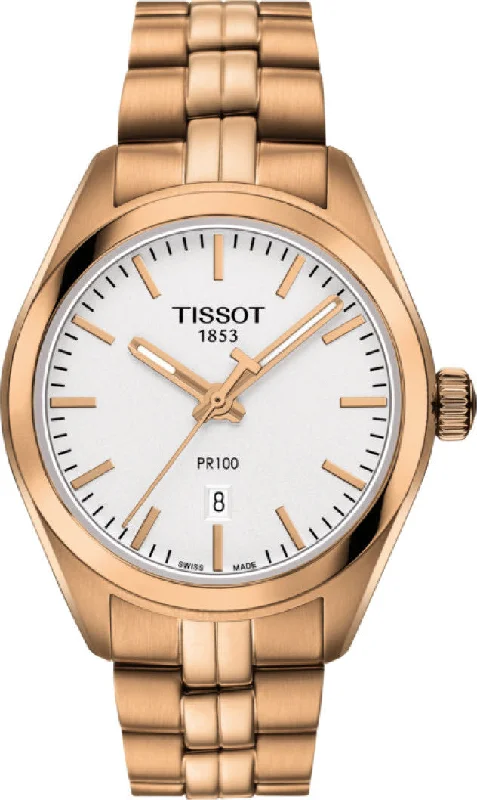 women's Tissot stainless steel watches -Tissot Watch PR100 Ladies