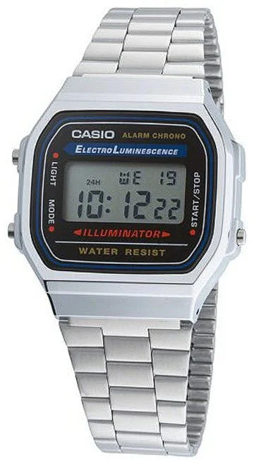 men's Cartier sporty design watches -Casio A168 Illuminator