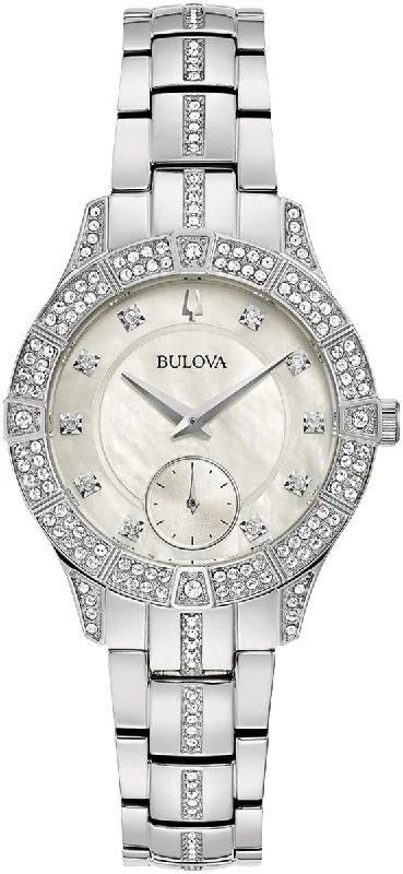 women's Bulova hand-wound watches -Bulova Crystal Phantom Ladies