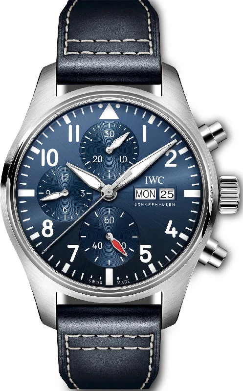 men's chronograph watches with quartz style design -IWC Pilots Chronograph 41