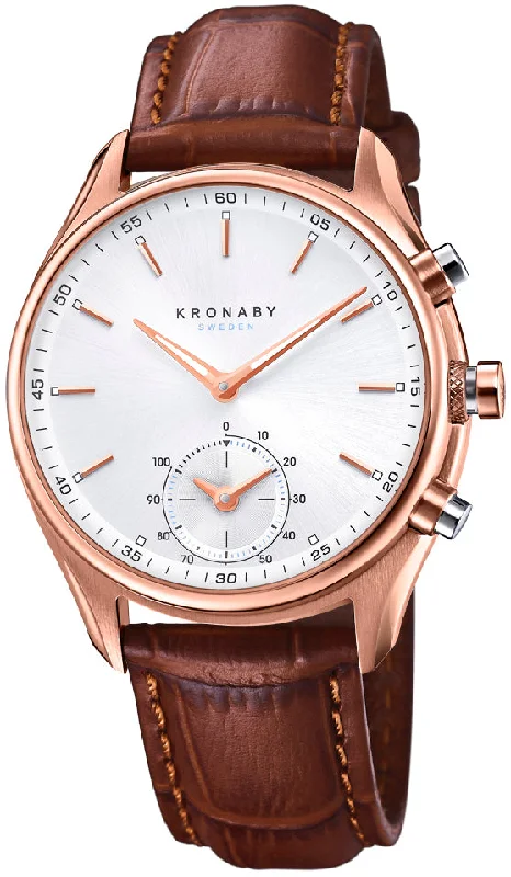 Mens Smart Watches Authentic-Kronaby Sekel Smartwatch