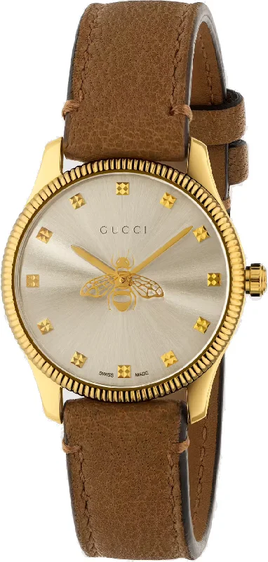 women's mechanical watches for young women -Gucci Watch G-Timeless Ladies D