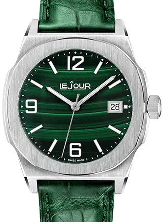 Men's Hand-Wound Dress Watches-Fardón Green Ref. LJ-FD-002