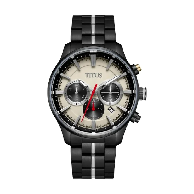 men's digital watches with alarm display function -SOLVIL ET TITUS SABER W06-03282-007 CHRONOGRAPH QUARTZ MEN WATCH