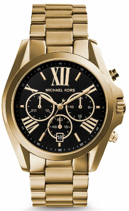 women's Michael Kors with metal straps -Michael Kors Bradshaw Ladies