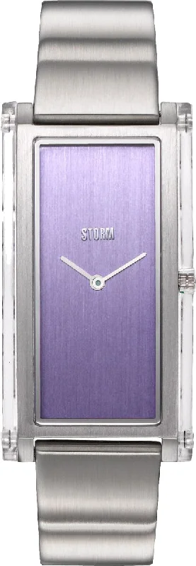 women's Storm with rubber straps -Storm Watch Plexia Violet